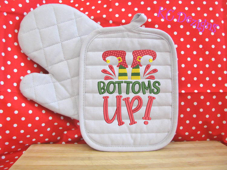Bottoms Up Embroidery