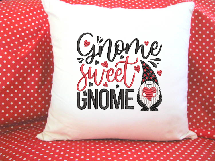Gnome Sweet Gnome Embroidery