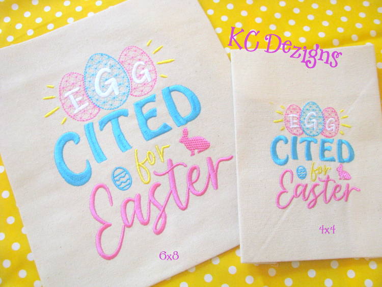 Egg Cited For Easter Embroidery