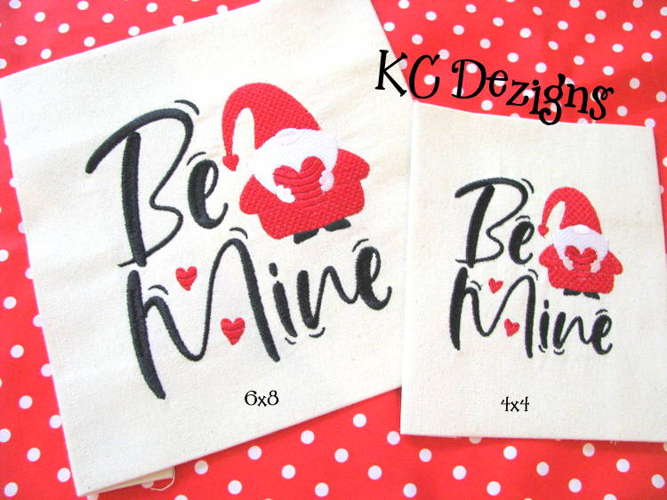 Be Mine Embroidery