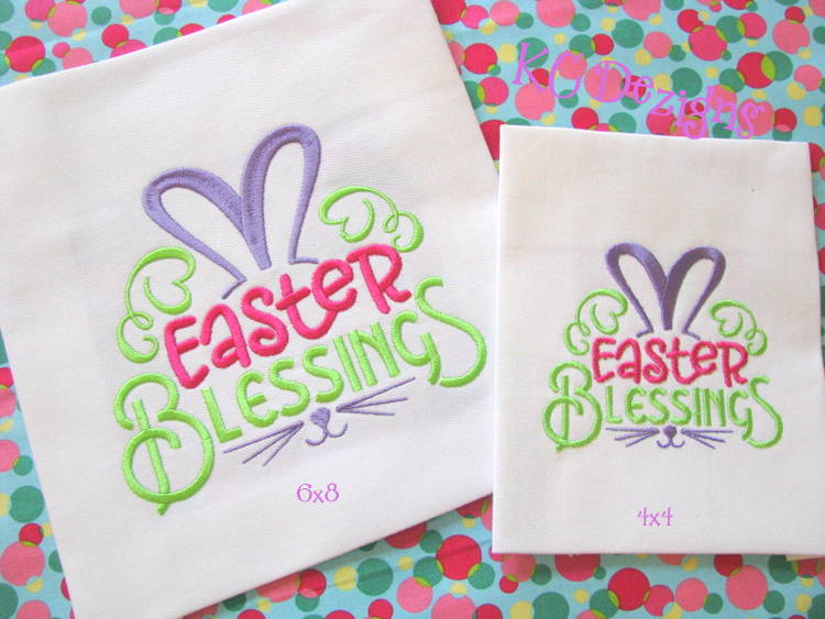 Easter Blessings Embroidery