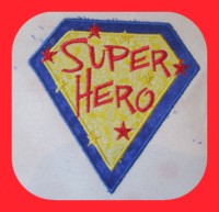 Super Hero Applique