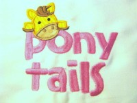 Pony Tails 03 Applique