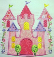 Princess Castle Applique