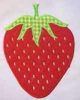 Strawberries 02 Applique
