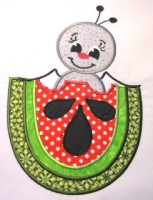 Picnic Ant With Watermelon Applique