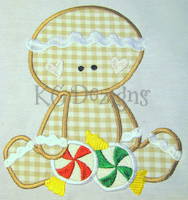 Holiday Gingers 04 Applique
