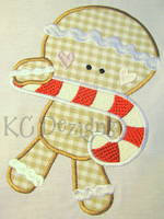 Holiday Gingers 06 Applique