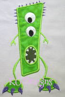 Green Monster Applique