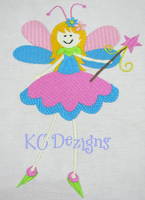 Garden Fairies 01 Embroidery