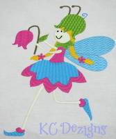Garden Fairies 02 Embroidery
