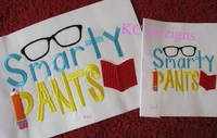 Smarty Pants Embroidery
