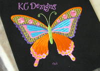 Pretty Butterflies 6 Machine Embroidery Design