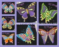 Pretty Butterflies Full Set Machine Embroidery Design